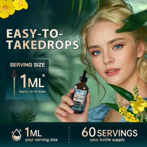 Version 1.0.0 Suplemento vegano Mullein JSDKFJSA para limpieza de pulmones