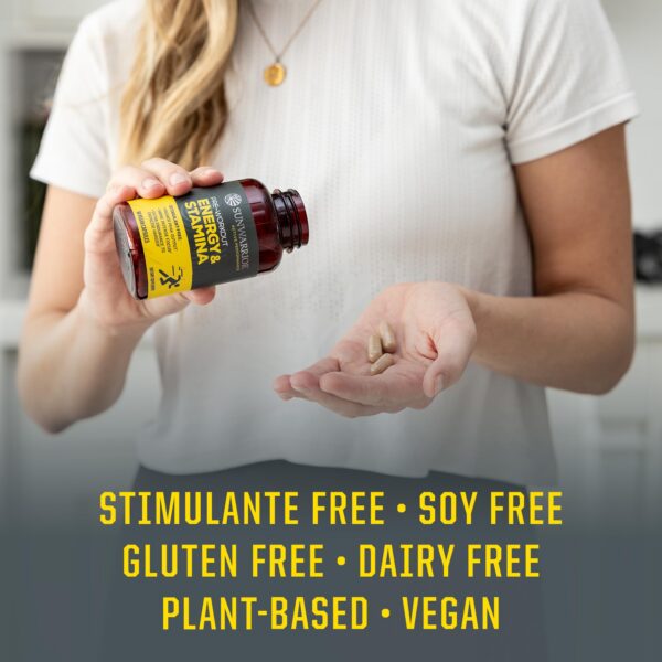 Suplemento vegano para máxima potencia y energía sostenida