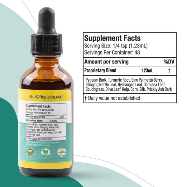 Suplemento vegano Prostavec soporte próstata 2 onzas