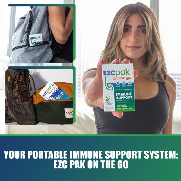 Suplemento vegano sin gluten para inmunidad EZC Pak