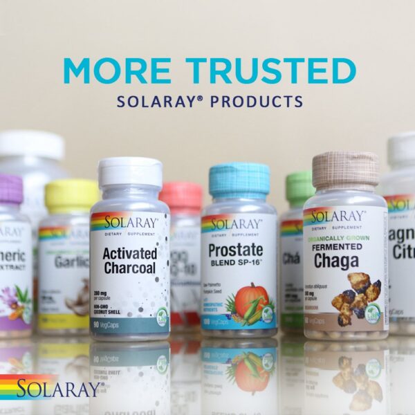 Suplemento vegano sin OGM de cardo mariano SOLARAY envase reciclado