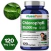 Suplemento vegetal clorofila NusaPure USA cGMP