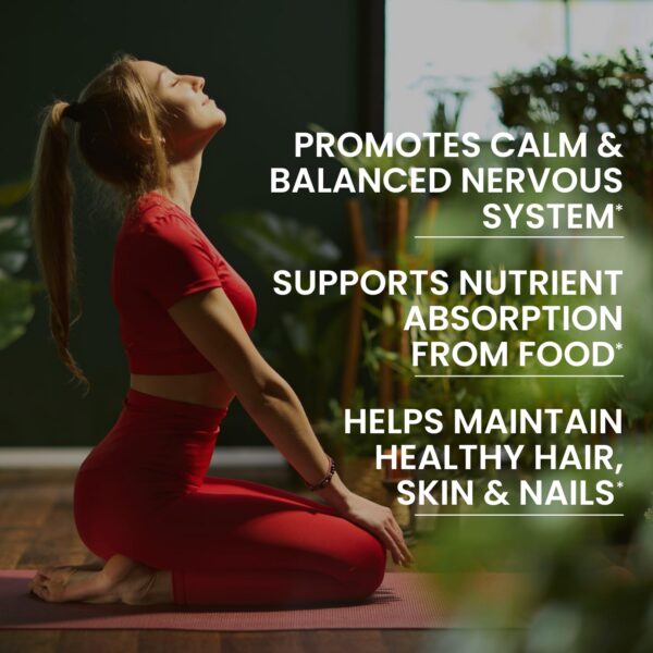 Suplemento VitaBComplex con complejo B, C y E para salud general