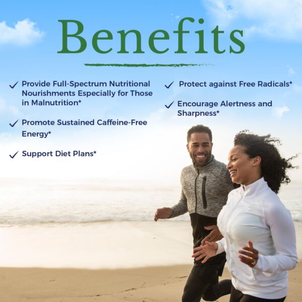 Suplemento Vitalitown Moringa hojas puras y concentradas