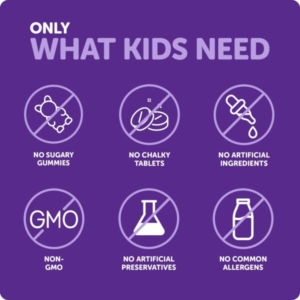 Suplemento vitamínico Ddrops para niños en gotas líquidas