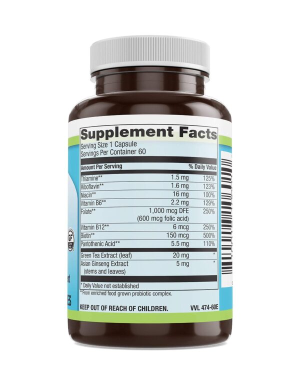 Suplemento vitamina b complejo alta potencia Livamed