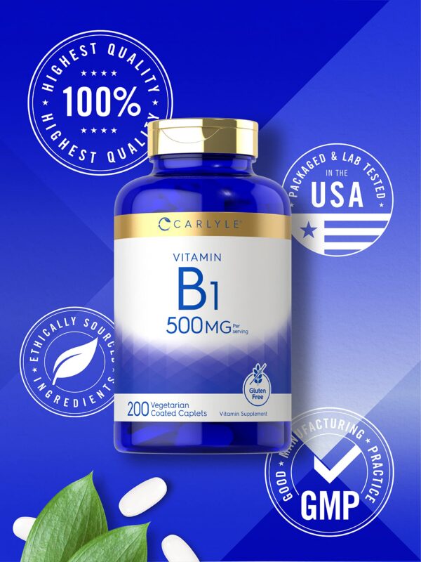 Suplemento vitamina b1 carlyle sin gluten
