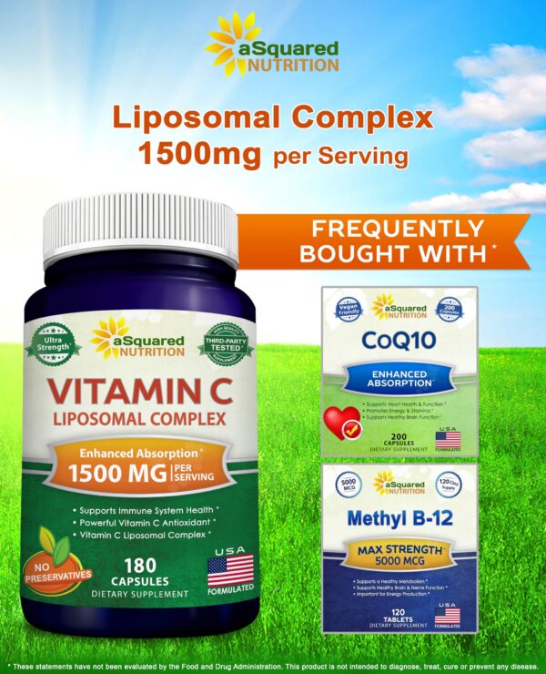 Suplemento vitamina c antioxidante vegano 1500mg cápsulas