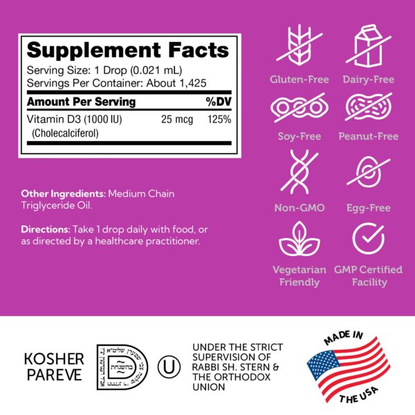 Version 1.0.0 Suplemento vitamina d3 líquida para huesos y dientes zahler