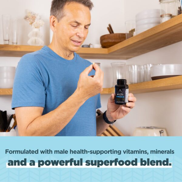 Version 1.0.0 Suplemento con vitamina E, D, zinc y selenio para hombres mayores