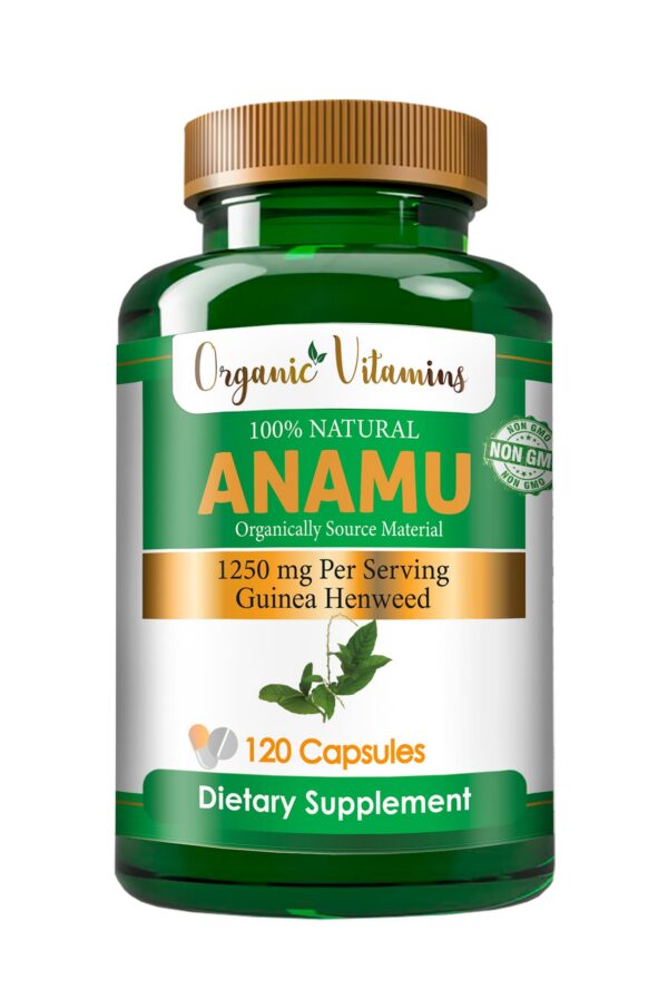 suplemento vitaminas Anamu natural para salud e inmunidad
