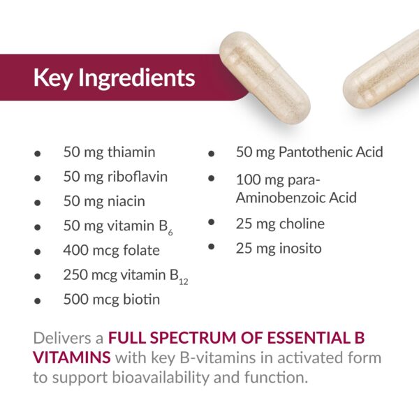 Suplemento vitamínico para apoyo neurológico y energía diaria