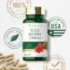 Suplemento vitamínico Carlyle goji berry natural salud diaria