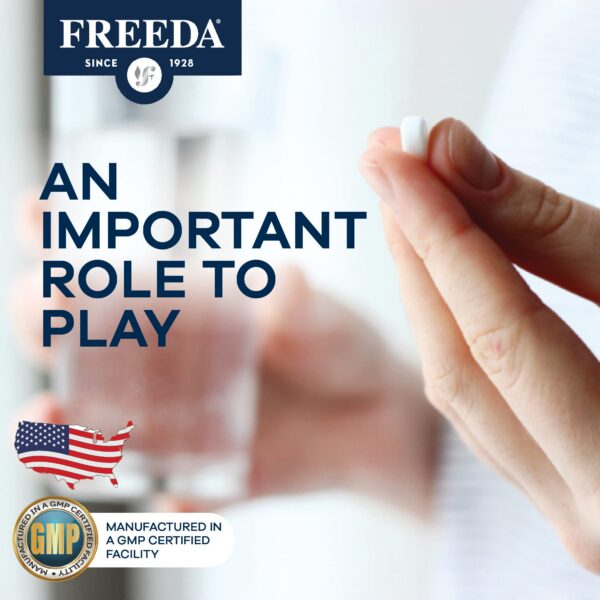 Version 1.0.0 Suplemento vitamínico Freeda Vitamina A kosher y vegano