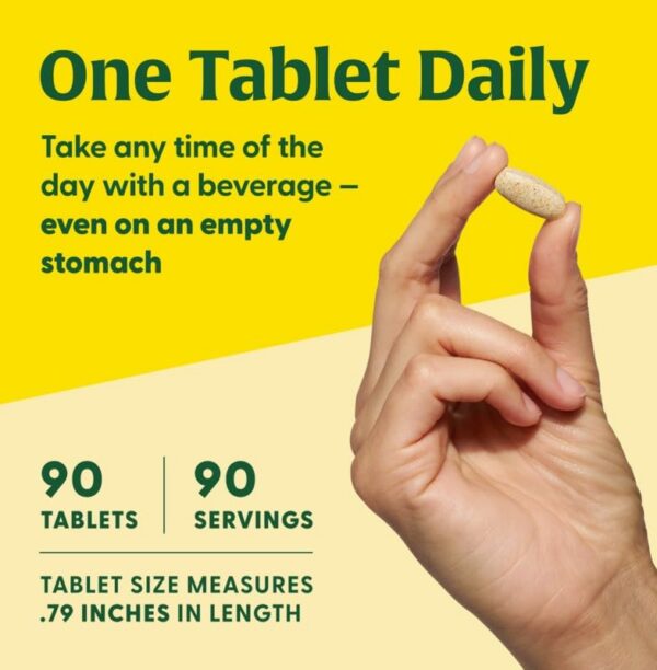 Version 1.0.0 Suplemento vitamínico MegaFood para hombres metabolismo y energía