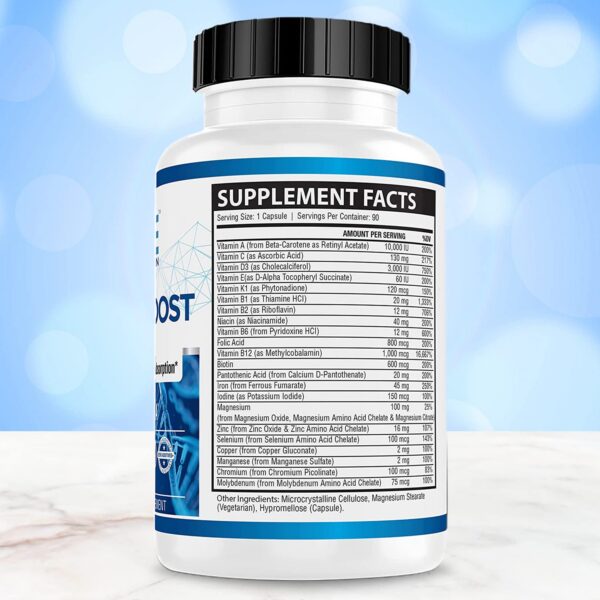 Version 1.0.0 Suplemento vitamínico Bariatric Boost para recuperación post cirugia