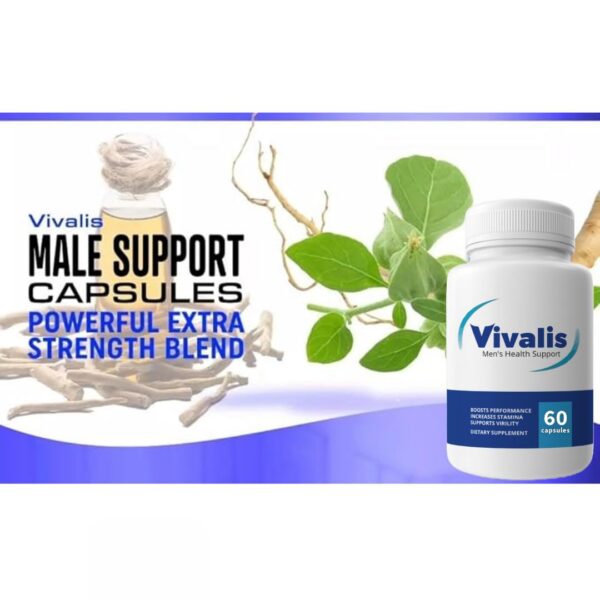 Suplemento VIVALIS certificado GMP para apoyo masculino