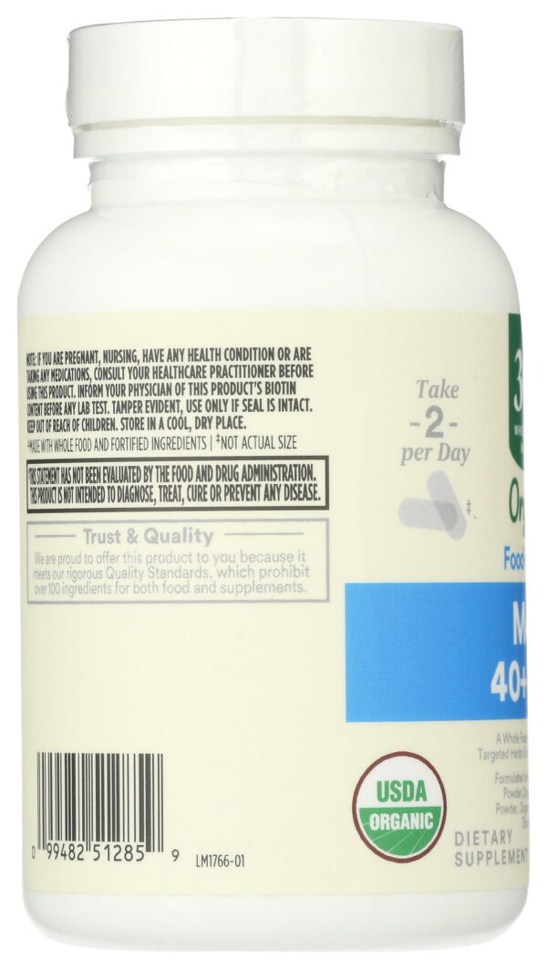 Suplemento Whole Foods multivitaminico para hombres maduros