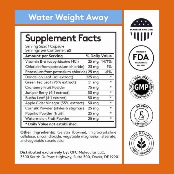 Suplemento Youth & Tonic para reducir inflamación y retención de agua