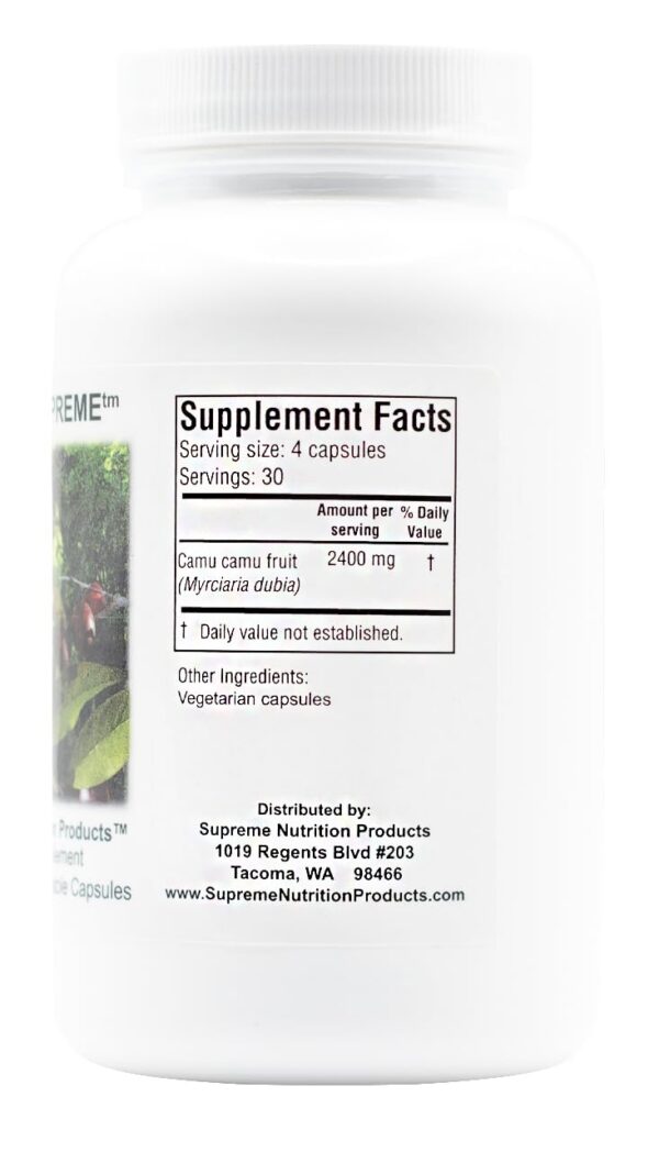 Control de calidad Camu Supreme