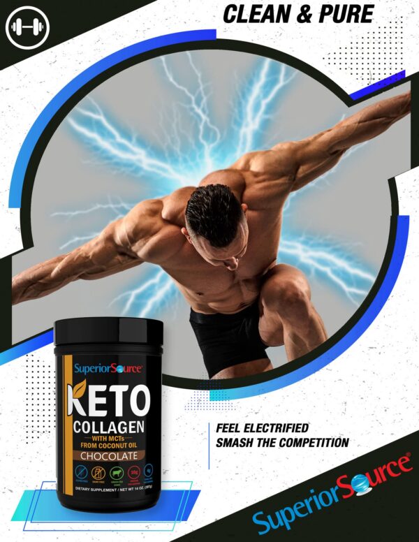 Supremo polvo de colágeno sabor chocolate