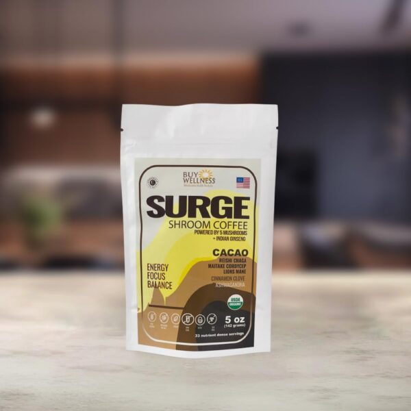 SURGE Café de Hongos con adaptógenos y antioxidantes