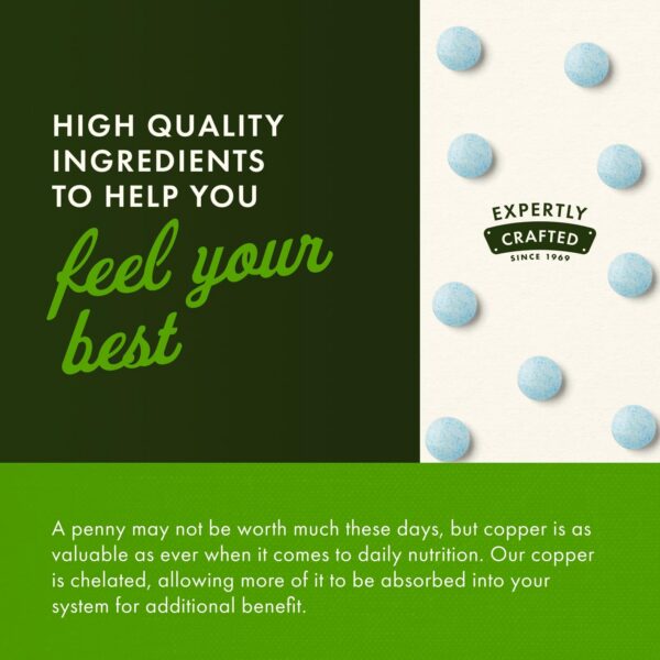 Cápsulas de cobre quelado