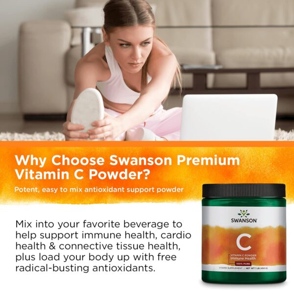 Swanson paquete proteína polvo vitamina c 3 unidades