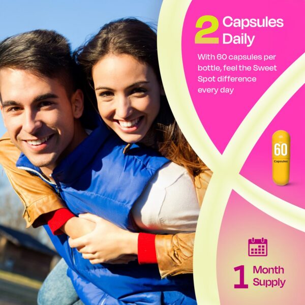 Probióticos vaginales Sweet Spot cápsulas vista lateral