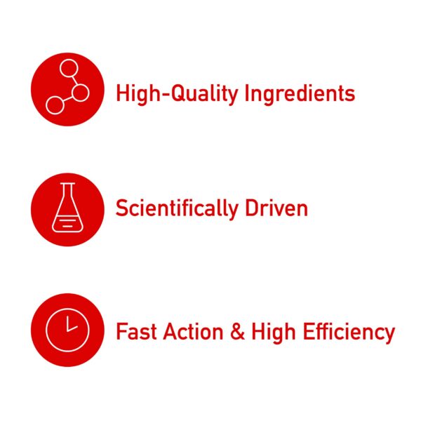 Primer plano de la etiqueta con ingredientes clave
