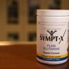Etiqueta trasera de Sympt-X L-Glutamina