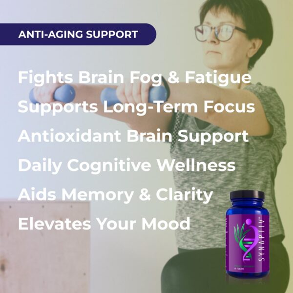 Synaptiv Brain Support etiqueta