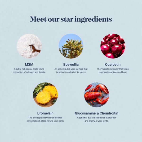 Frasco con etiqueta de ingredientes