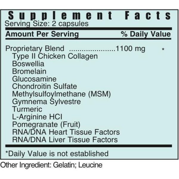 Etiqueta detallada del Systemic Formulas JOT