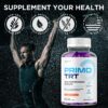 Etiqueta trasera Primo TRT Gummies