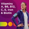Tabla nutricional Centrum multivitamínico mujer