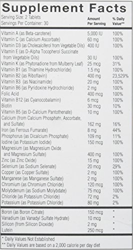 Tabla nutricional de HeadacheFree