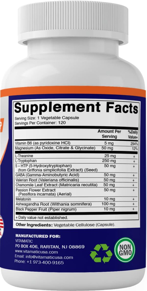 Version 1.0.0 empaque vitamatic melatonina 60mg con extractos naturales