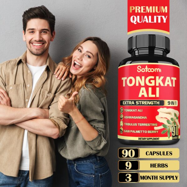 Tablas de información y detalles nutricionales Satoomi cápsulas