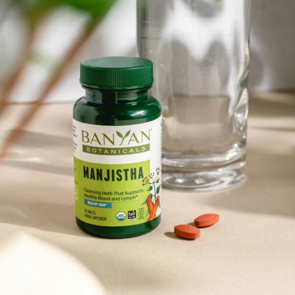 Tabletas ayurvédicas Manjistha Banyan Botanicals