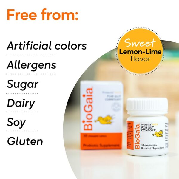 Suplemento BioGaia Protectis Kids para salud digestiva infantil