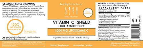 Tabletas Body Kitchen Vitamina C Shield alta absorción