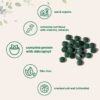 Tabletas Chlorella Spirulina Micro Ingredients detalle etiqueta