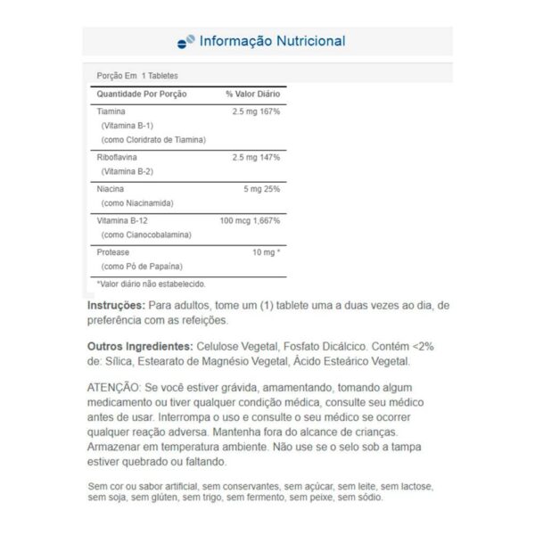 Tabletas del complejo B sobre fondo blanco puritan's pride