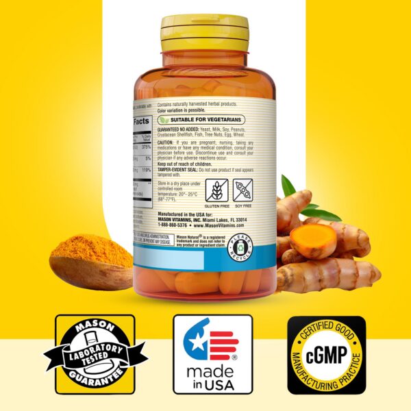 Frasco con sello de calidad Mason Natural