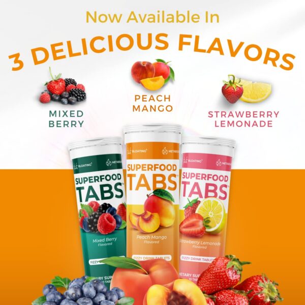 Tabletas efervescentes para control de antojos y detox diario