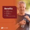 Tabletas en frasco cerrado de serenoa repens Healthfare