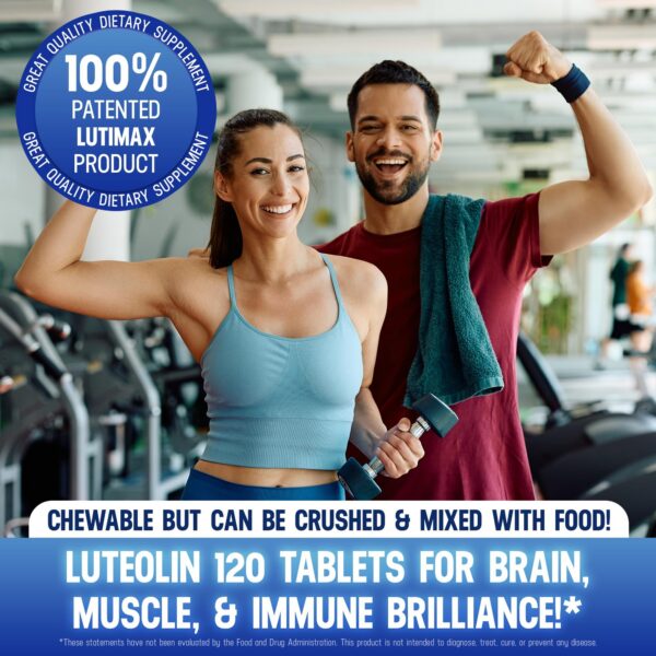 Tabletas Lutimax con rutina para soporte del sistema nervioso