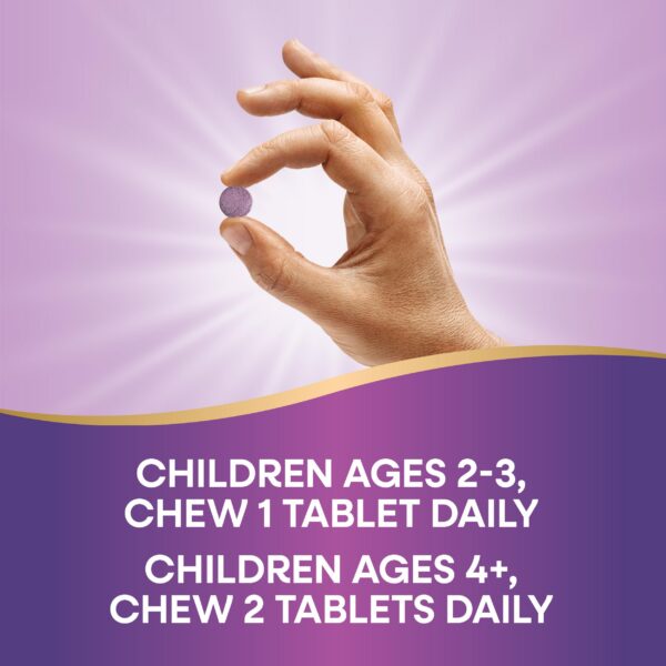 Version 1.0.0 Tabletas masticables sin gluten para niños con saúco