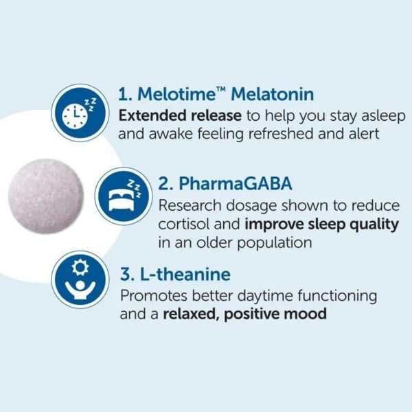 Tabletas melatonina para dormir Restful Night Dr Whitaker